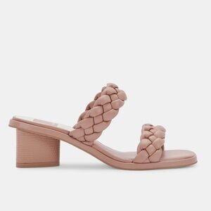 Dolce Vita Ronin Cafe Stella Brown Braided Heels